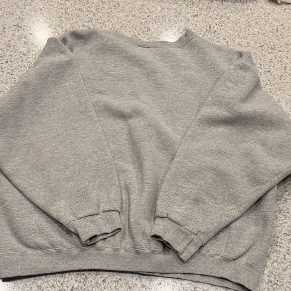 Vintage 90s Nike XL Boxy Oversized Gray Crewneck Pullover Sweater Sweatshirt - Picture 11 of 15